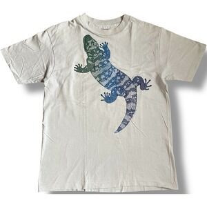 1984 Hanes Beefy T Lizard Graphic T-Shirt Mens Large Made in USA Single Stitch